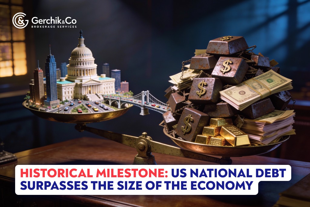 US National Debt Surpasses the Size of the Economy