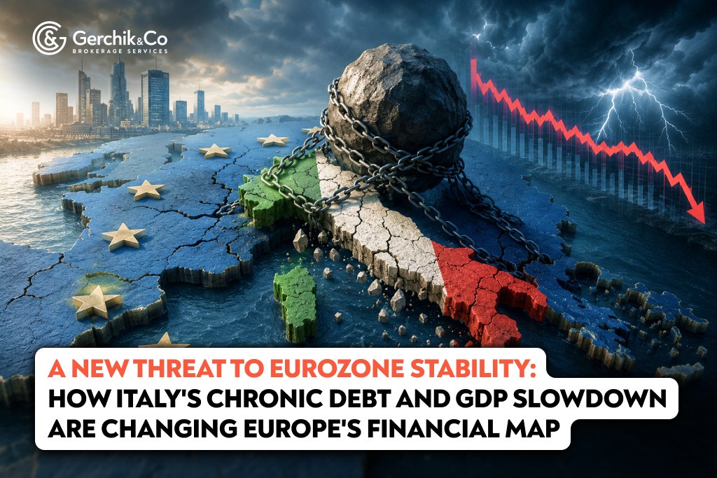 A New Threat to Eurozone Stability: How Italy's Chronic Debt and GDP Slowdown Are Changing Europe's Financial Map