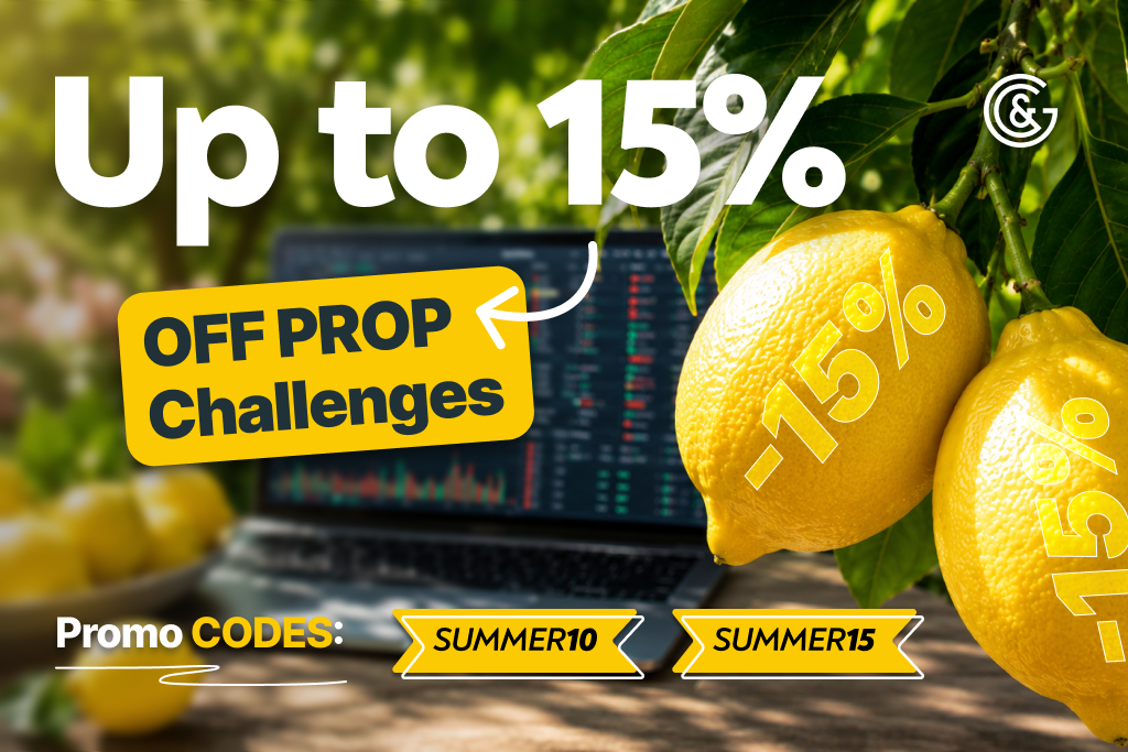 JUNE SPECIAL: TURN UP THE HEAT ON YOUR TRADING WITH PROP DISCOUNTS OF UP TO 15%